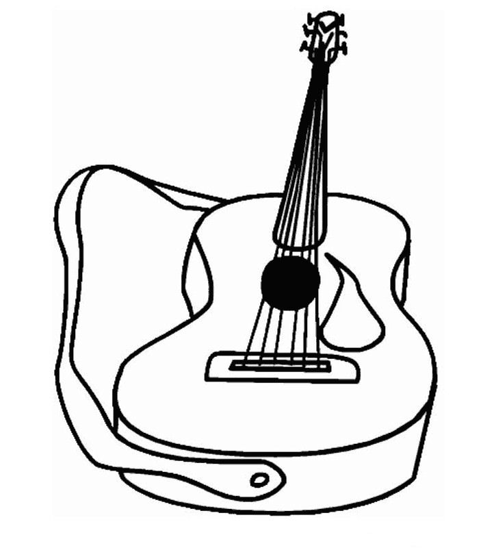 Coloring page: Musical instruments (Objects) #167166 - Free Printable Coloring Pages