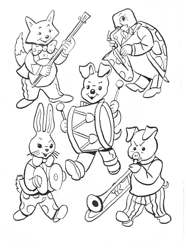 Coloring page: Musical instruments (Objects) #167176 - Free Printable Coloring Pages