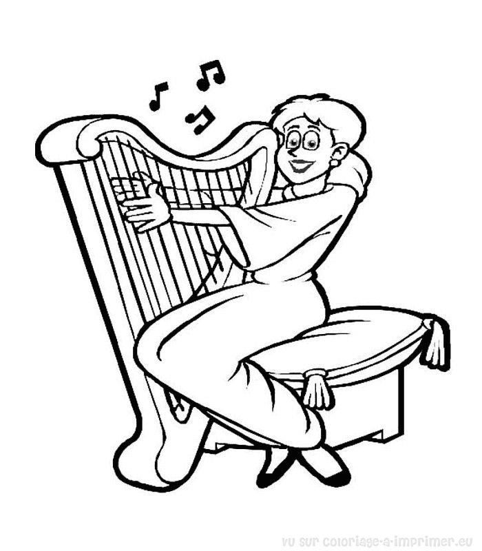 Coloring page: Musical instruments (Objects) #167177 - Free Printable Coloring Pages