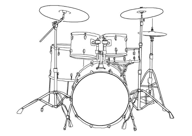 Coloring page: Musical instruments (Objects) #167185 - Free Printable Coloring Pages