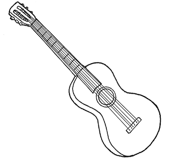 Coloring page: Musical instruments (Objects) #167200 - Free Printable Coloring Pages