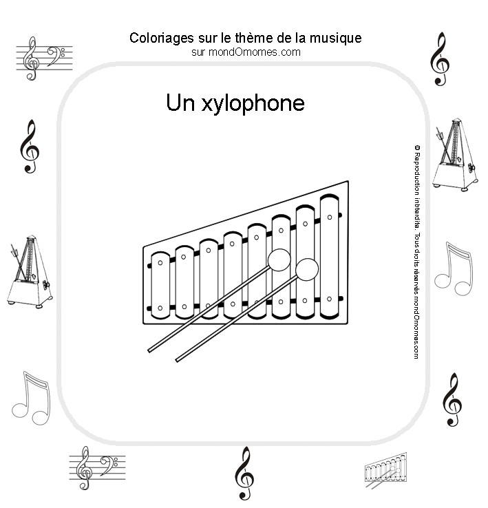 Coloring page: Musical instruments (Objects) #167239 - Free Printable Coloring Pages