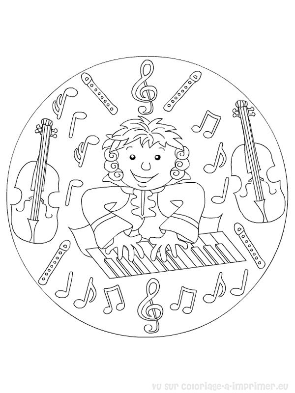 Coloring page: Musical instruments (Objects) #167281 - Free Printable Coloring Pages