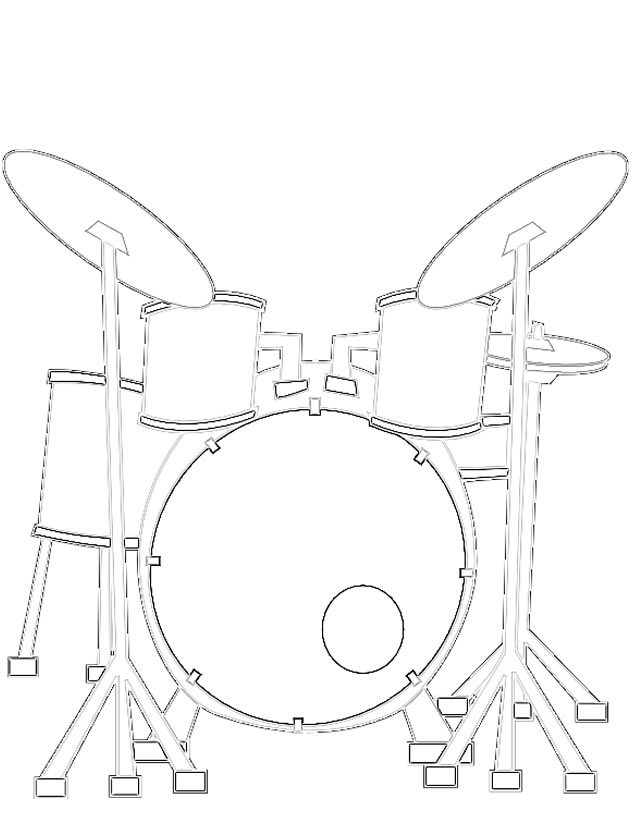 Coloring page: Musical instruments (Objects) #167295 - Free Printable Coloring Pages