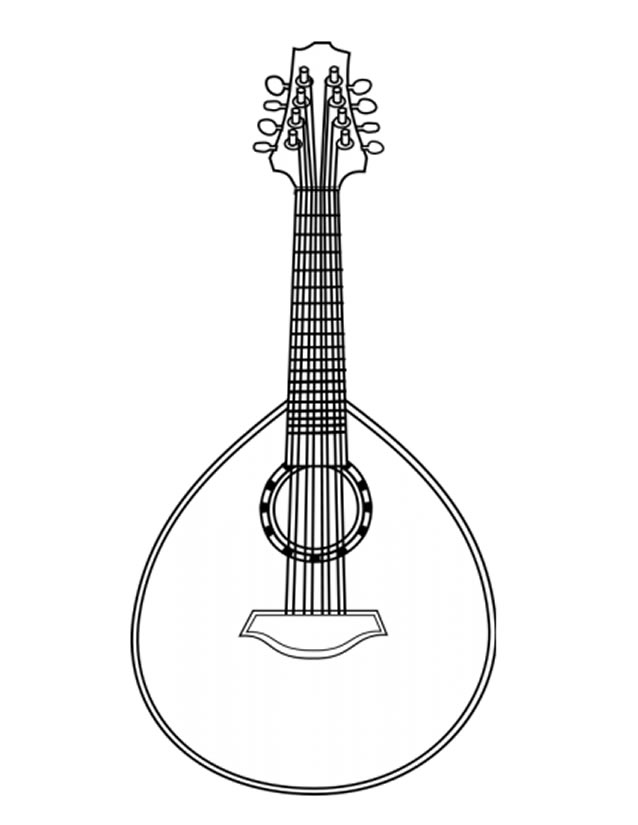 Coloring page: Musical instruments (Objects) #167299 - Free Printable Coloring Pages