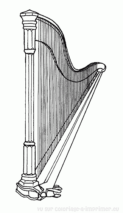 Coloring page: Musical instruments (Objects) #167300 - Free Printable Coloring Pages