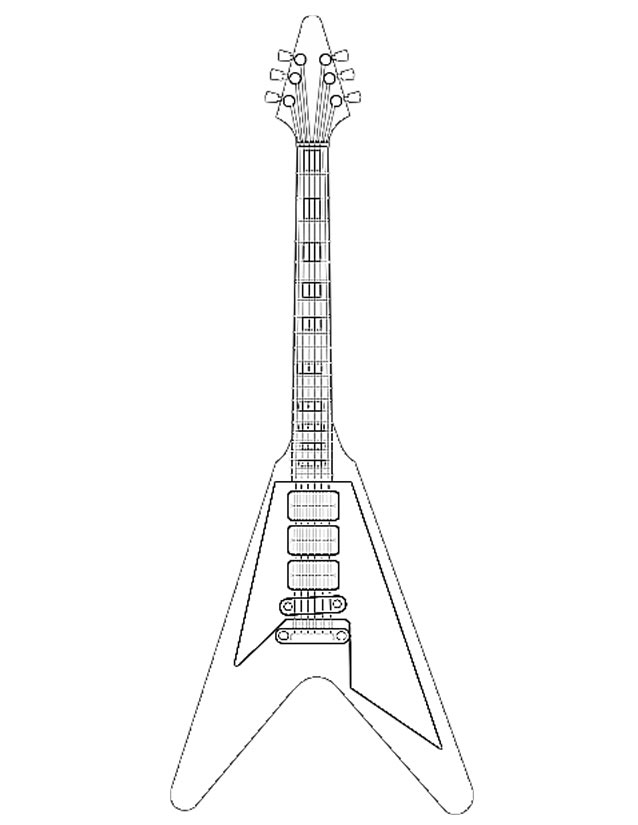 Coloring page: Musical instruments (Objects) #167358 - Free Printable Coloring Pages