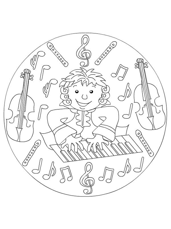 Coloring page: Musical instruments (Objects) #167362 - Free Printable Coloring Pages
