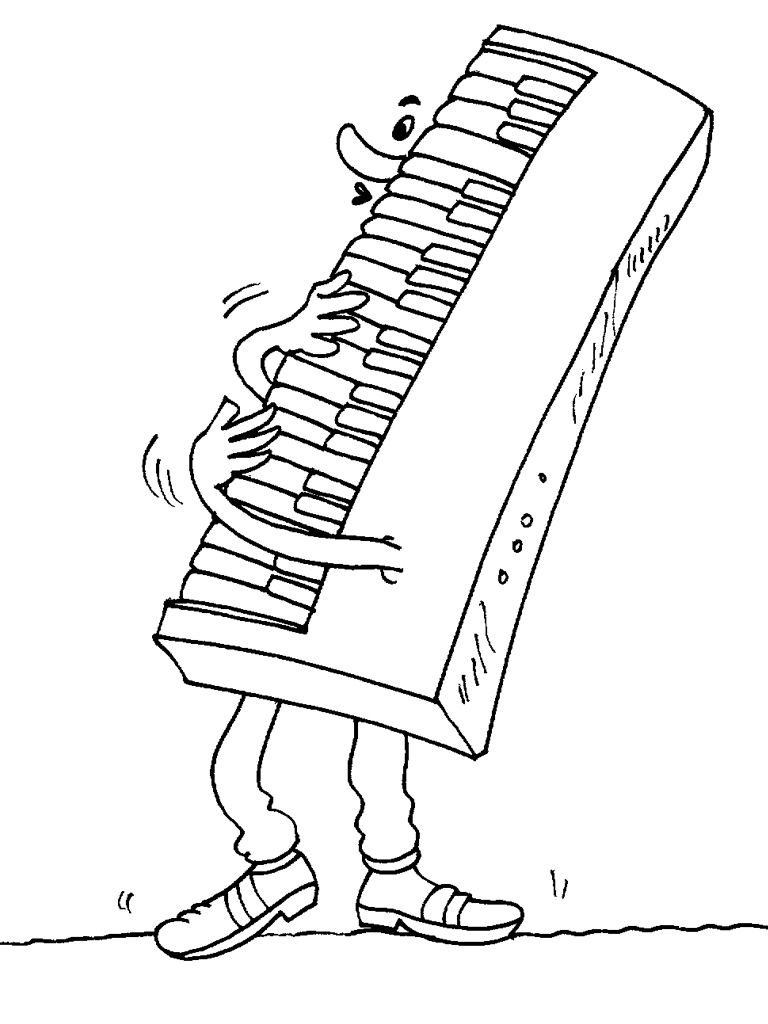 Coloring page: Musical instruments (Objects) #167412 - Free Printable Coloring Pages