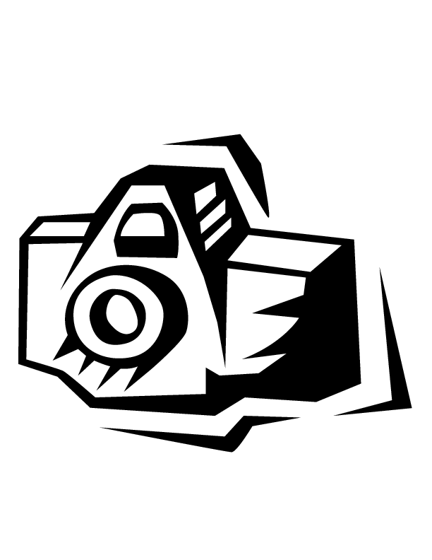 Coloring page: Photo camera (Objects) #119777 - Free Printable Coloring Pages