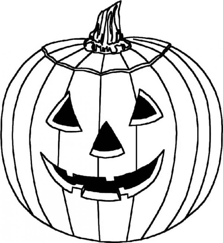 Coloring page: Pumpkin (Objects) #166816 - Free Printable Coloring Pages