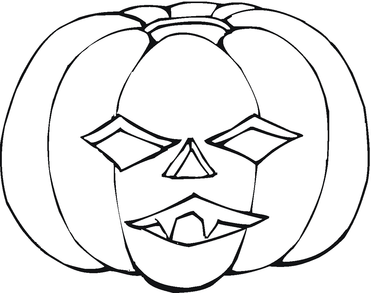 Coloring page: Pumpkin (Objects) #166833 - Free Printable Coloring Pages