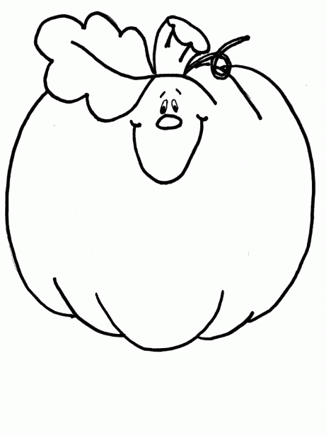 Coloring page: Pumpkin (Objects) #166841 - Free Printable Coloring Pages