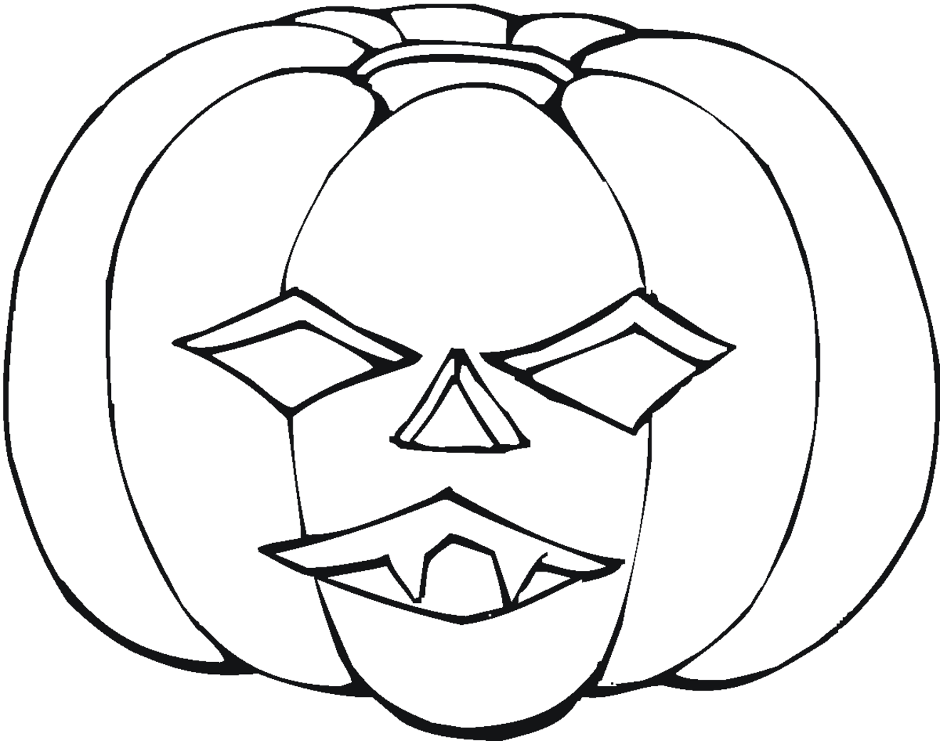 Coloring page: Pumpkin (Objects) #166858 - Free Printable Coloring Pages