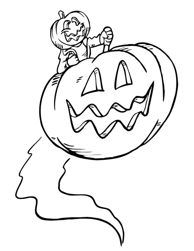 Coloring page: Pumpkin (Objects) #166863 - Free Printable Coloring Pages