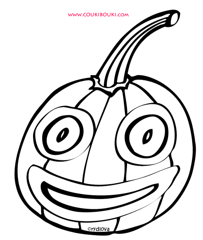 Coloring page: Pumpkin (Objects) #166868 - Free Printable Coloring Pages