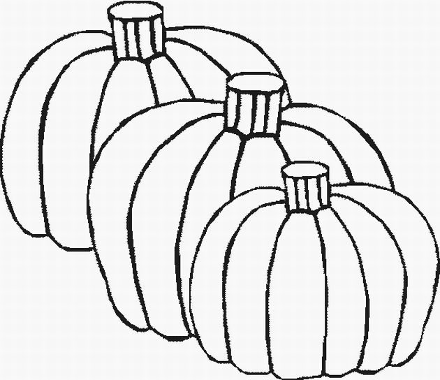 Coloring page: Pumpkin (Objects) #166871 - Free Printable Coloring Pages