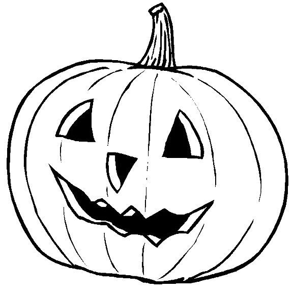 Coloring page: Pumpkin (Objects) #166875 - Free Printable Coloring Pages