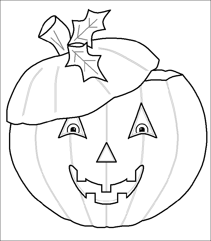 Coloring page: Pumpkin (Objects) #166876 - Free Printable Coloring Pages
