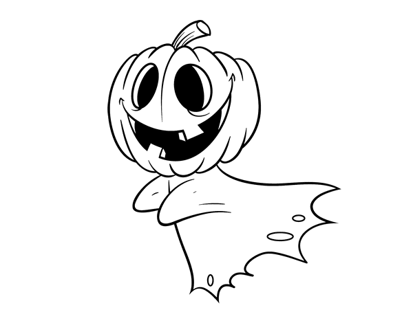 Coloring page: Pumpkin (Objects) #166882 - Free Printable Coloring Pages