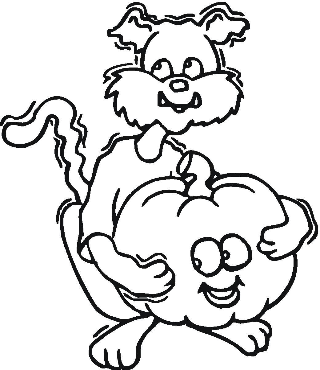 Coloring page: Pumpkin (Objects) #166883 - Free Printable Coloring Pages