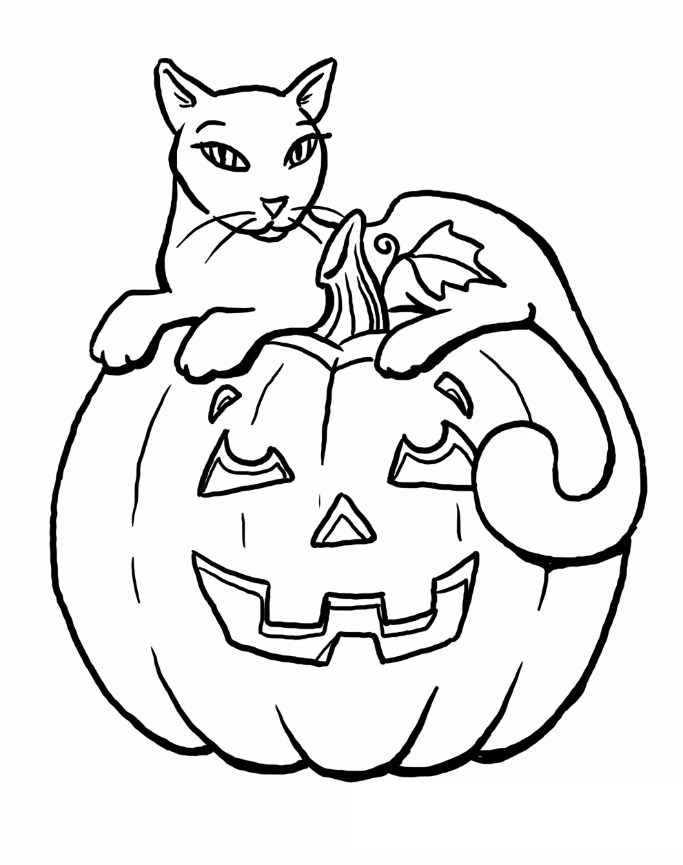 Coloring page: Pumpkin (Objects) #166888 - Free Printable Coloring Pages