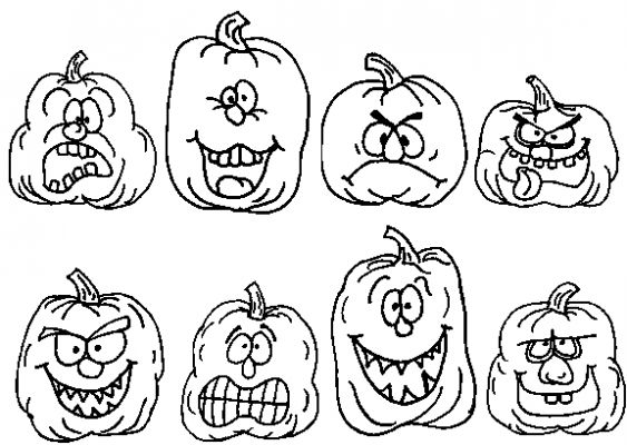 Coloring page: Pumpkin (Objects) #166898 - Free Printable Coloring Pages