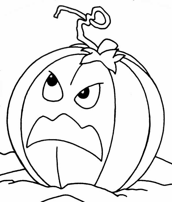 Coloring page: Pumpkin (Objects) #166915 - Free Printable Coloring Pages