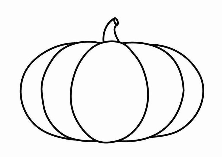 Coloring page: Pumpkin (Objects) #166930 - Free Printable Coloring Pages