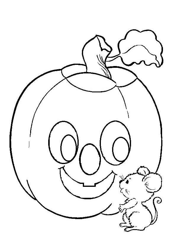 Coloring page: Pumpkin (Objects) #166977 - Free Printable Coloring Pages