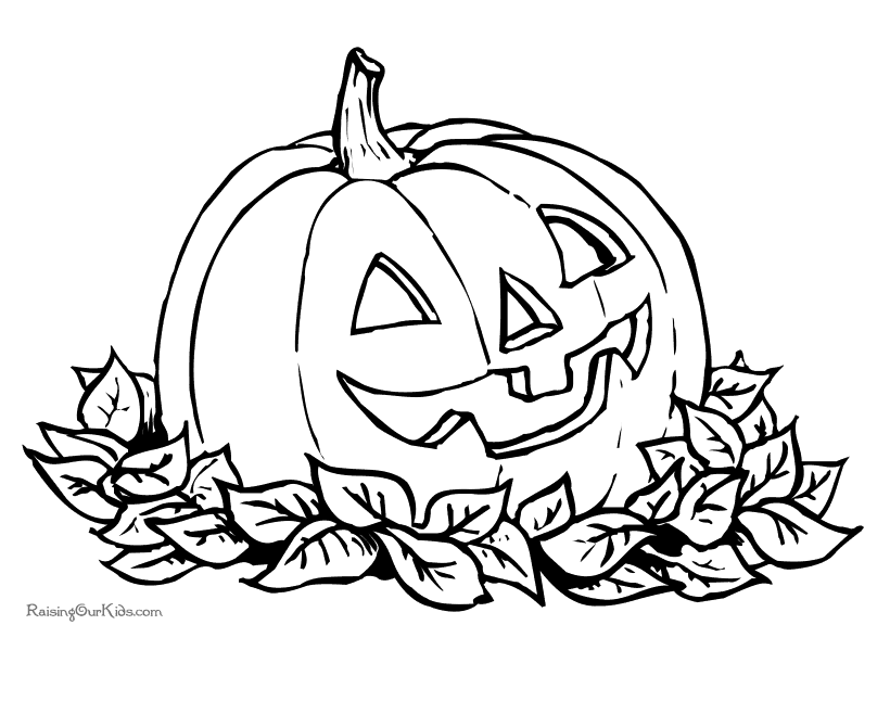 Coloring page: Pumpkin (Objects) #166979 - Free Printable Coloring Pages