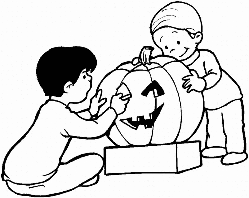 Coloring page: Pumpkin (Objects) #167014 - Free Printable Coloring Pages