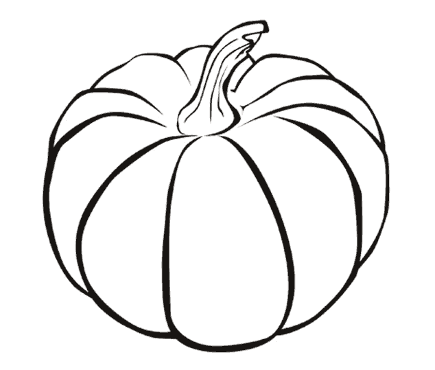 Coloring page: Pumpkin (Objects) #167024 - Free Printable Coloring Pages