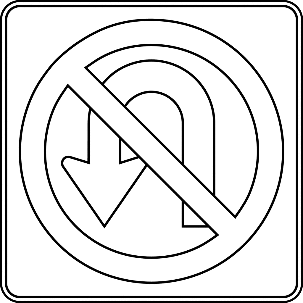 Free Printable Road Signs Coloring Pages