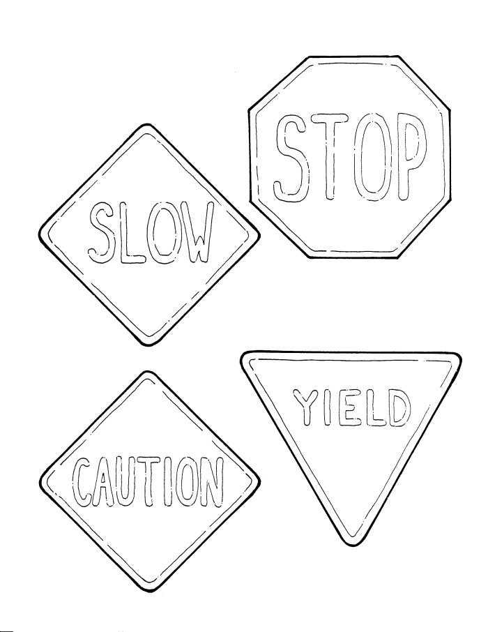 coloring-page-road-sign-119162-objects-printable-coloring-pages