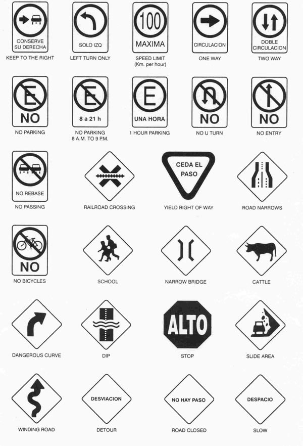 Free Printable Road Signs Coloring Pages