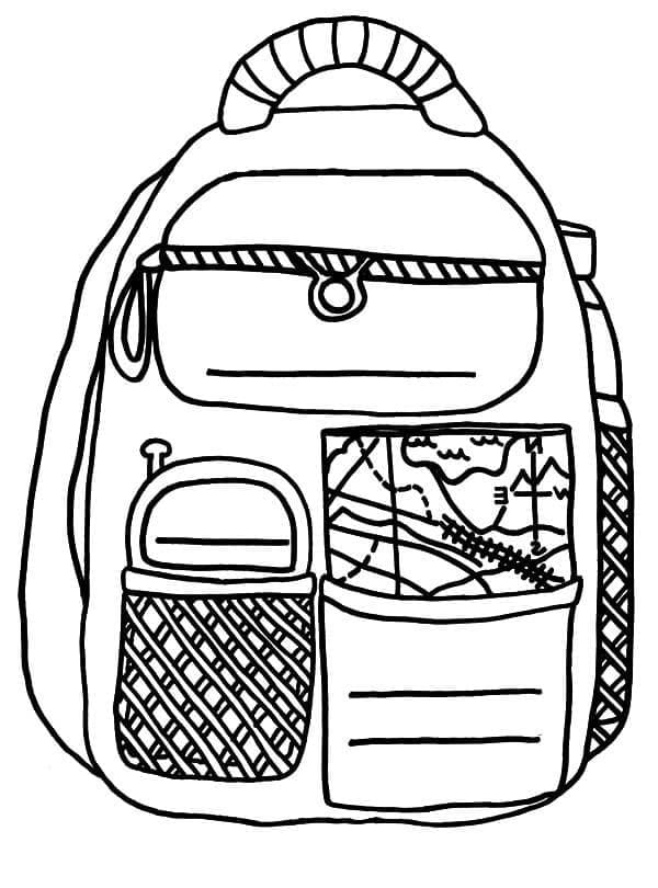 Free printable School Bag coloring page #220477 from Objects collection Free printable School Bag coloring page #220477 from Objects collection