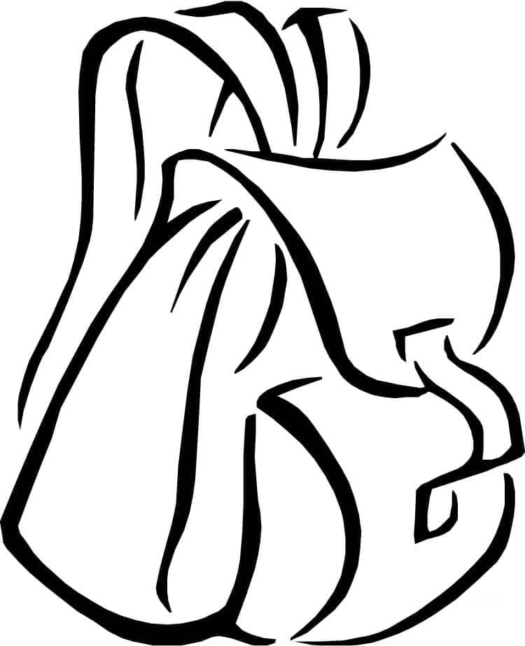 Free printable School Bag coloring page #220481 from Objects collection Free printable School Bag coloring page #220481 from Objects collection