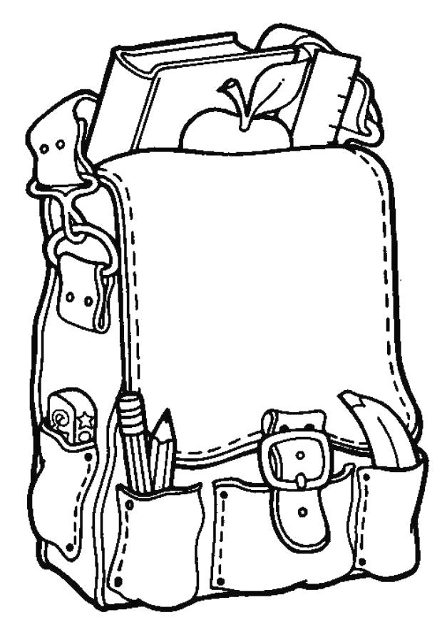 drawing school equipment 118305 objects printable coloring pages