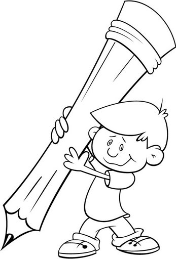 Coloring page: School equipment (Objects) #118312 - Free Printable Coloring Pages