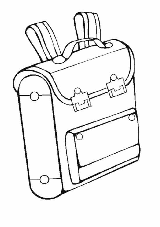 Coloring page: School equipment (Objects) #118327 - Free Printable Coloring Pages