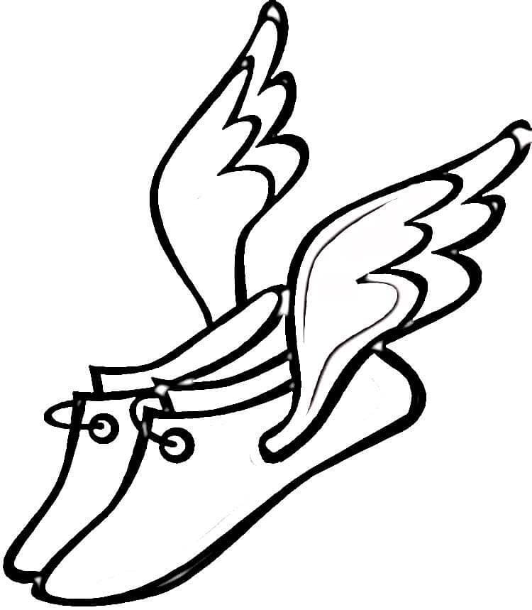 Free printable Shoe coloring page #211596 from Objects collection