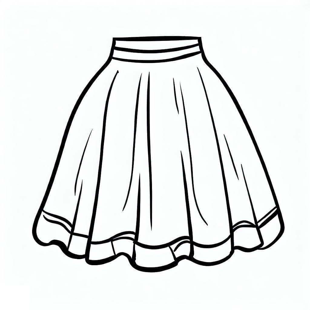 Free printable Skirt coloring page #191547 from Objects collection Free printable Skirt coloring page #191547 from Objects collection