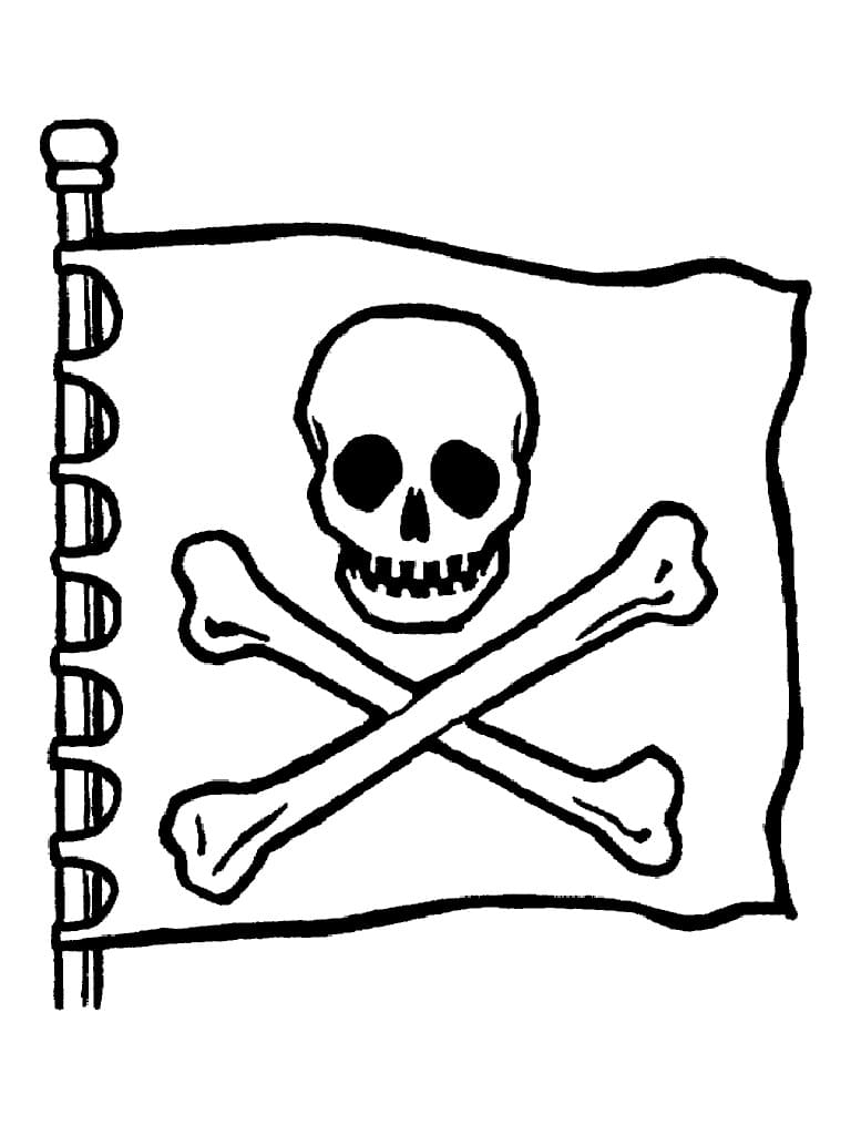 Free printable Skull coloring page #181132 from Objects collection