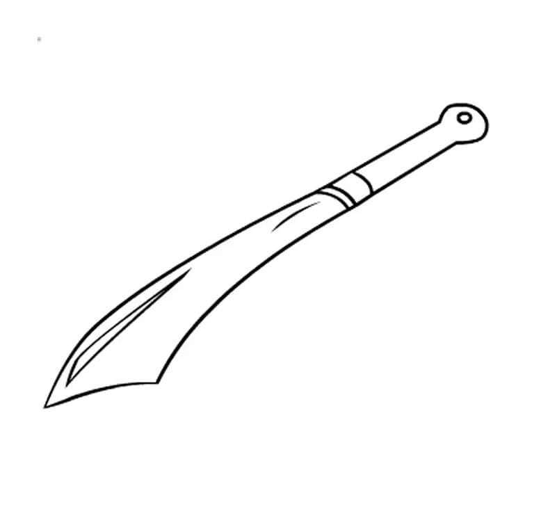 Free printable Sword coloring page #187193 from Objects collection Free printable Sword coloring page #187193 from Objects collection