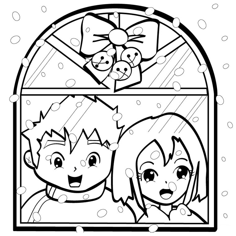 Coloring page: Window (Objects) #168542 - Free Printable Coloring Pages