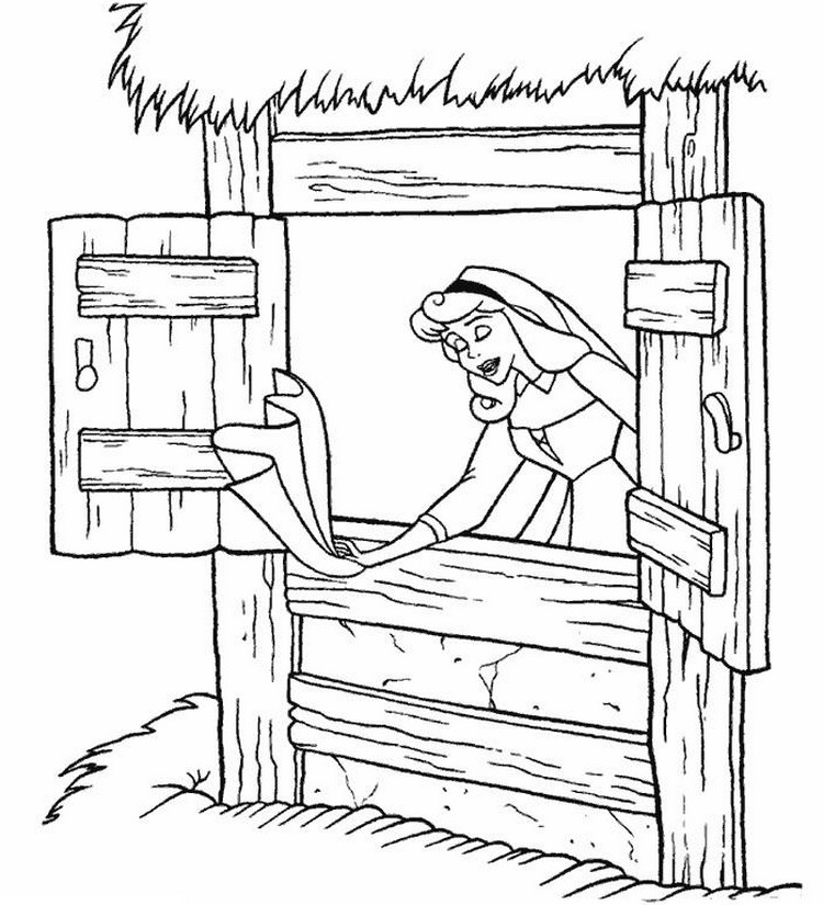 Coloring page: Window (Objects) #168573 - Free Printable Coloring Pages