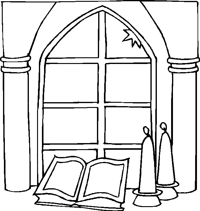 Coloring page: Window (Objects) #168798 - Free Printable Coloring Pages