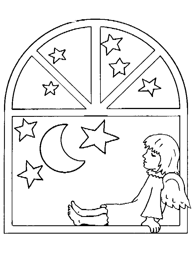 Coloring page: Window (Objects) #168840 - Free Printable Coloring Pages