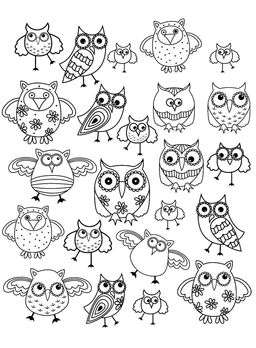Free printable Doodle Art coloring page #190851 from Others collection